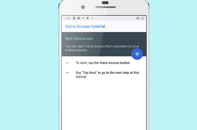 stem dicteren app Voice Access