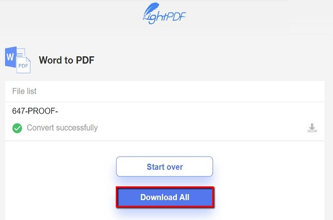 Create searchable PDF