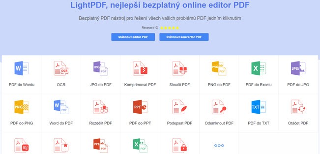 nejlepší bezplatný online editor PDF