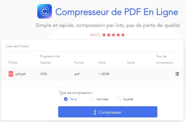 compresseur pdf en ligne meilleurs outils pour compresser un fichier PDF