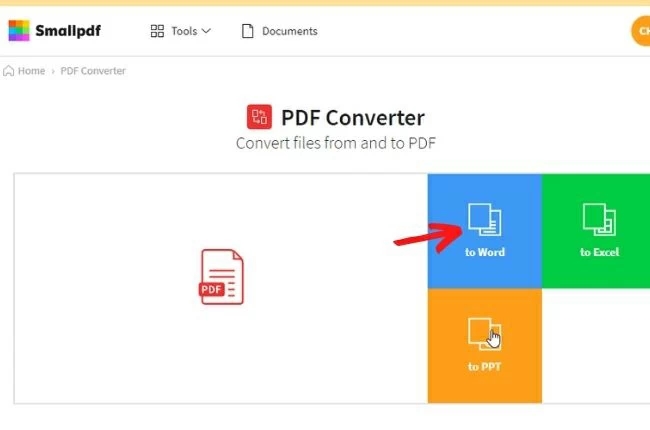 Converta o documento de PDF