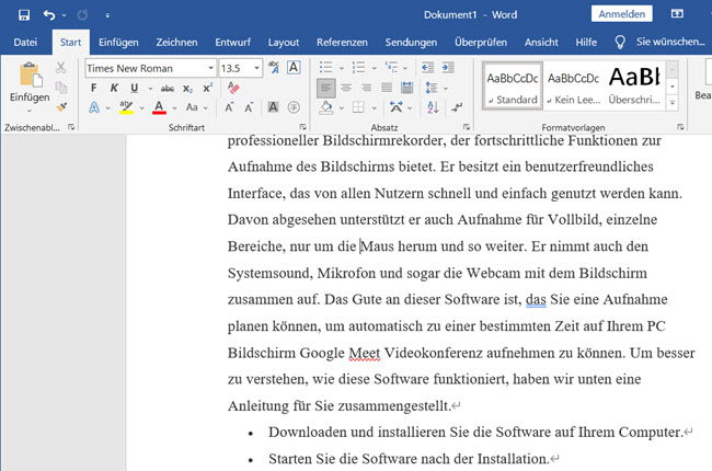 PDF Dateien mit Microsoft Word bearbeiten