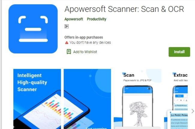 Apowersoft Scanner