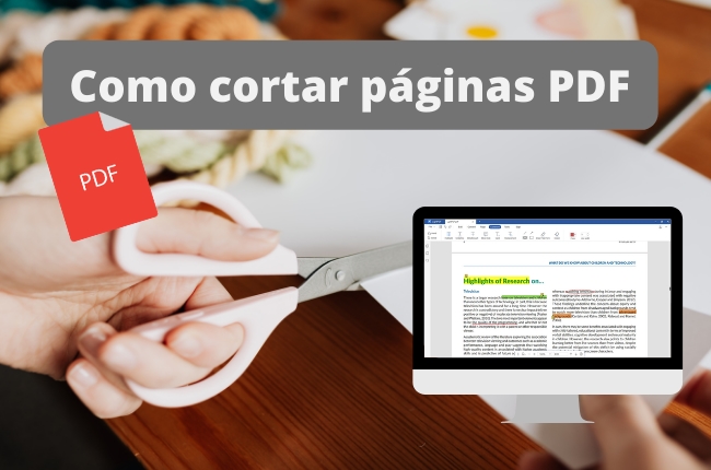cortar páginas PDF