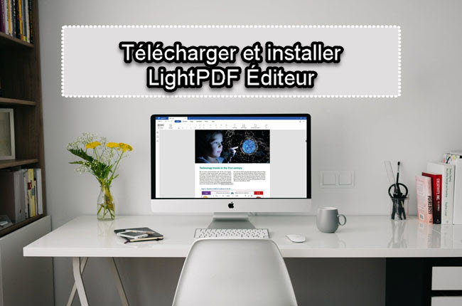 télécharger et installer LightPDF éditeur