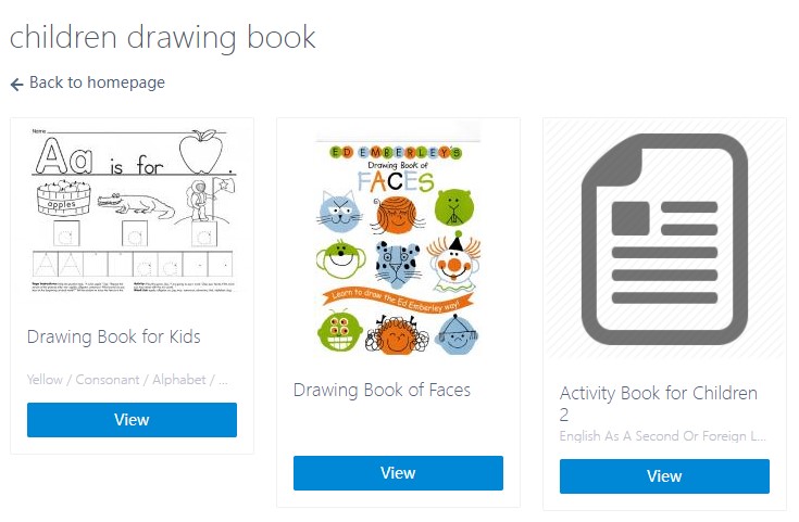 kupdf children drawing book