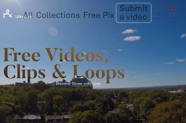 life of vids sitio web de videos de archivo gratis