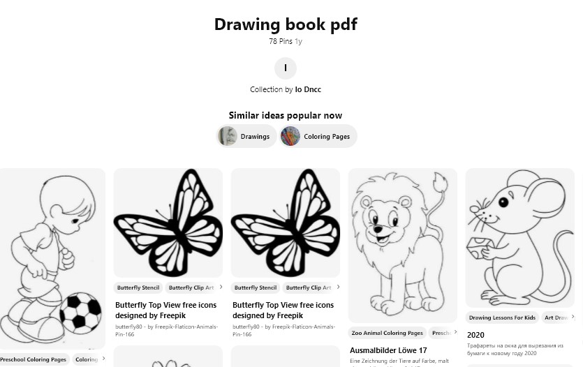 pinterest drawing book pdf