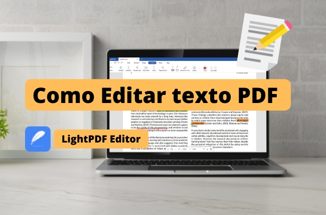 editar texto PDF