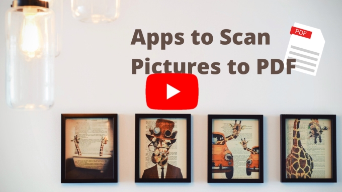 scan pictures to pdf