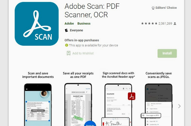  Adobe Scan PDF