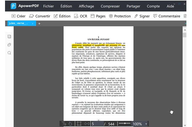éditeur PDF ApowerPDF