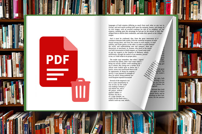 supprimer une page vierge sur PDF