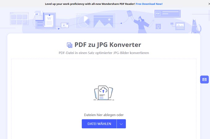 PDF mit HiPDF in JPG konvertieren
