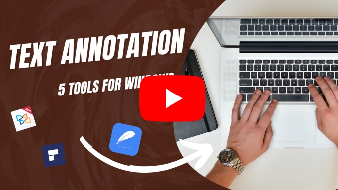 text annotation tool video