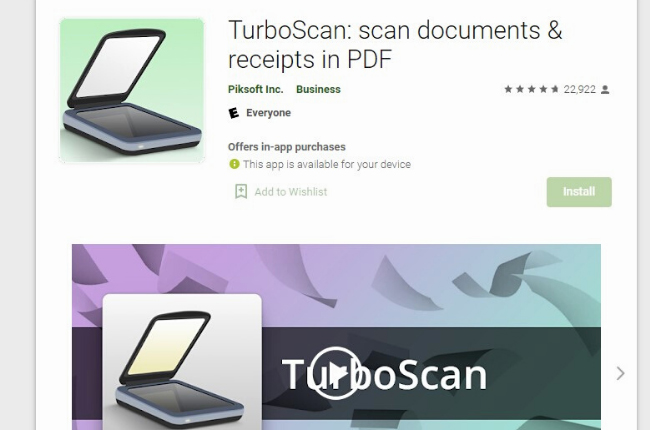 Turbo Scan PDF
