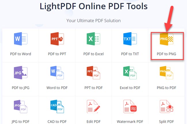 convert PDF to transparent PNG