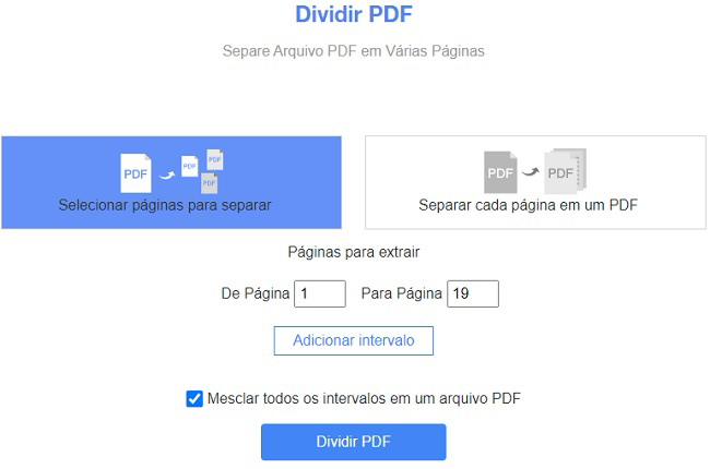 páginas pdf digitalizadas divididas online lightpdf