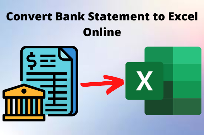 convert bank statement to excel