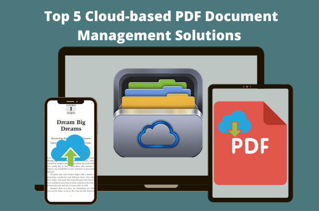Cloud-based PDF Document  Management