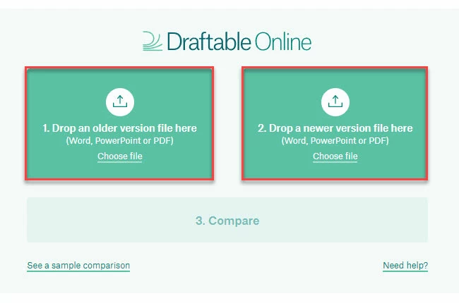 draftable import pdf files