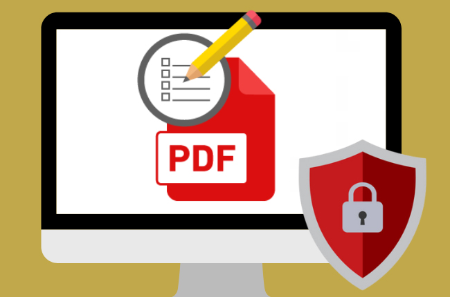 Protect PDF from editing