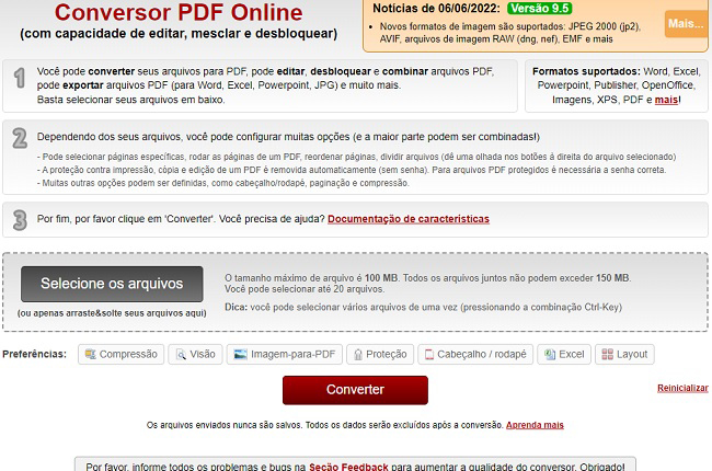 online2pdf converter ps para pdf