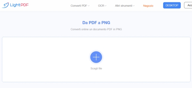 Da PDF a PNG