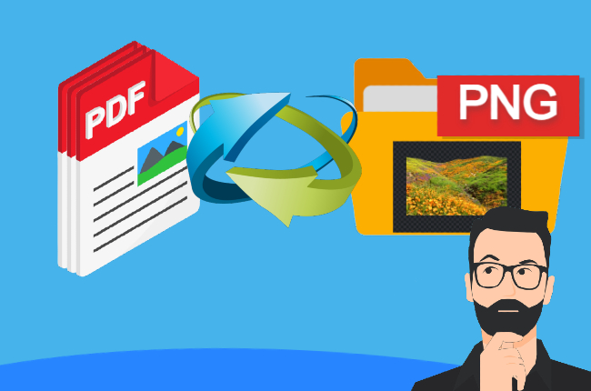 PDF in transparentes PNG