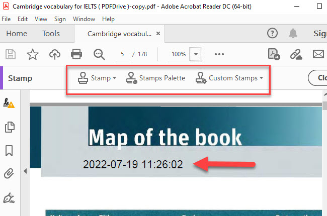 adobe firmar marca de tiempo en pdf