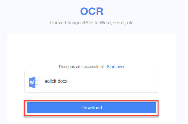 lightpdf download ocr online