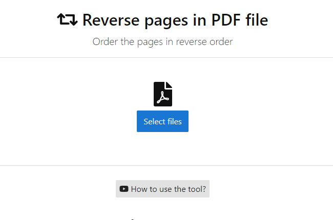 pdfux reverse pdf page