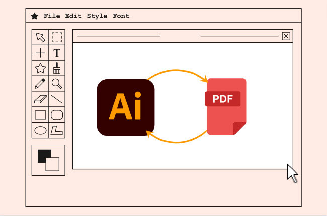 convert ai to pdf