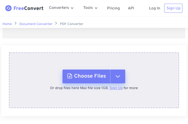 freeconvert convertidores de pdf en línea gratuitos