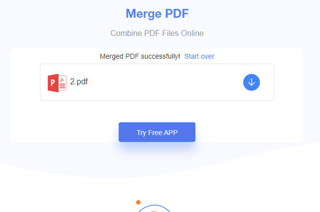 merge PDF files into one