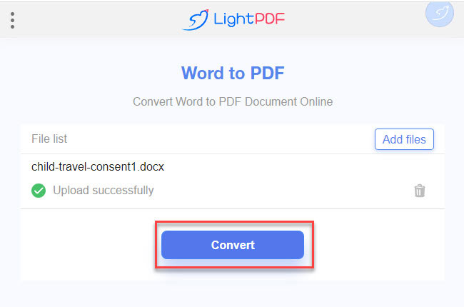 convert docx to pdf