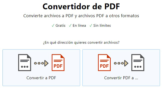 pdf24 convertidores de pdf en línea gratuitos