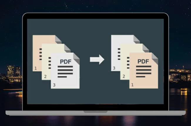 réorganiser les pages PDF