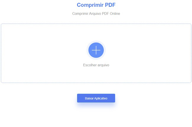 lightpdf carregar compactar pdf para e-mail