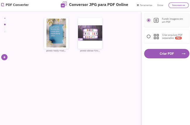 pdfconvert mesclar jpg para pdf