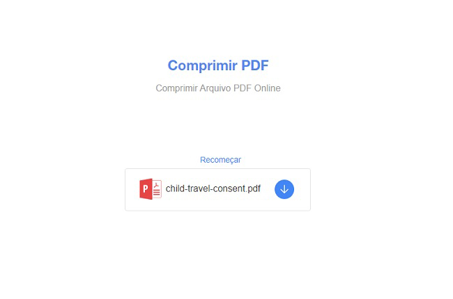 lightpdf online compactar pdf para tamanho menor