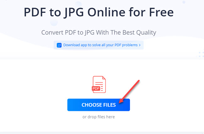 free PDF to JPG converter