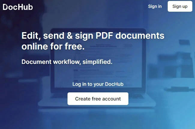 DocHub Google PDF Editor