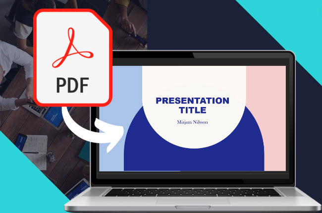 how to add PDF to PowerPoint