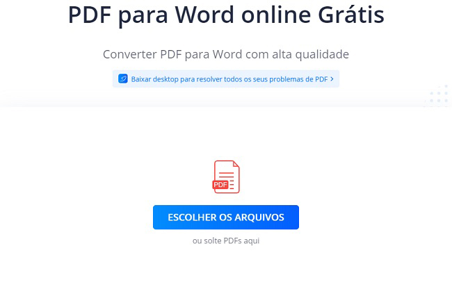lightpdf conversor de pdf para word grátis
