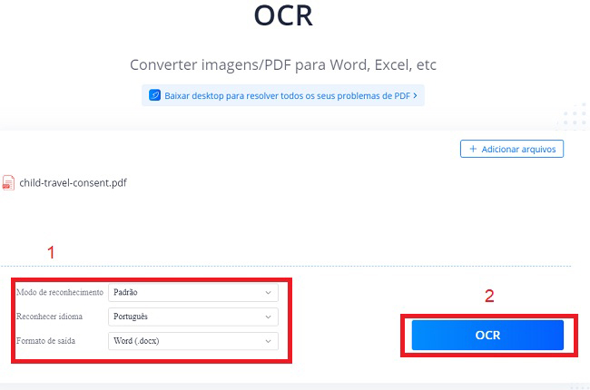 lightpdf ocr converter pdf escaneado para word