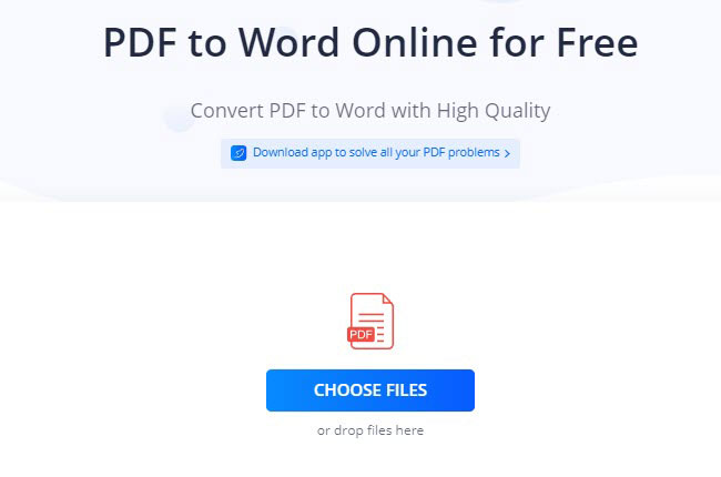 free PDF to Word converter LightPDF