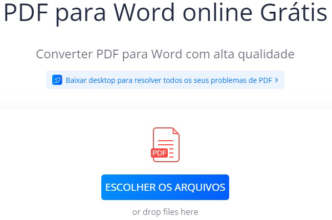lightpdf envio converter pdf escaneado para word