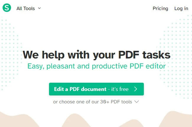Sejda PDF Editor im Google Marketplace