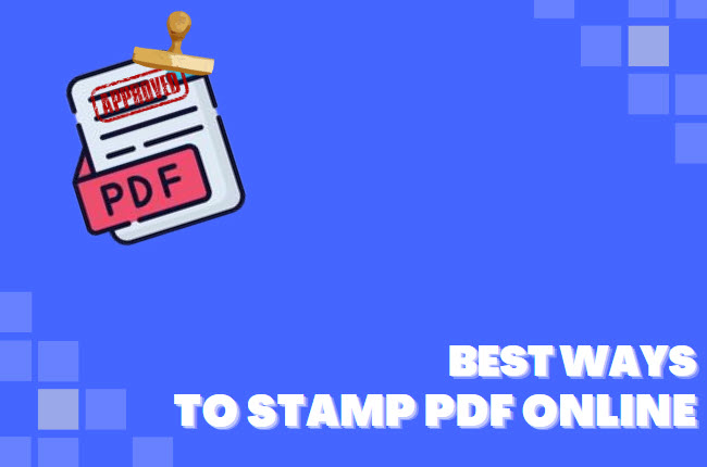 put stamp on PDF online